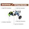 Samnuerly Adjustable 2-Wheel Rehabilitation Cart for Small, Medium, and Large Dogs and Cats view 4