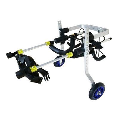 Samnuerly 2-Wheel Dog Wheelchair, Adjustable for 3–22 kg, for Senior Dogs and Cats
