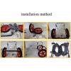 Samnuerly 2-Wheel Adjustable Dog Wheelchair for Hind-Leg Rehabilitation view 4