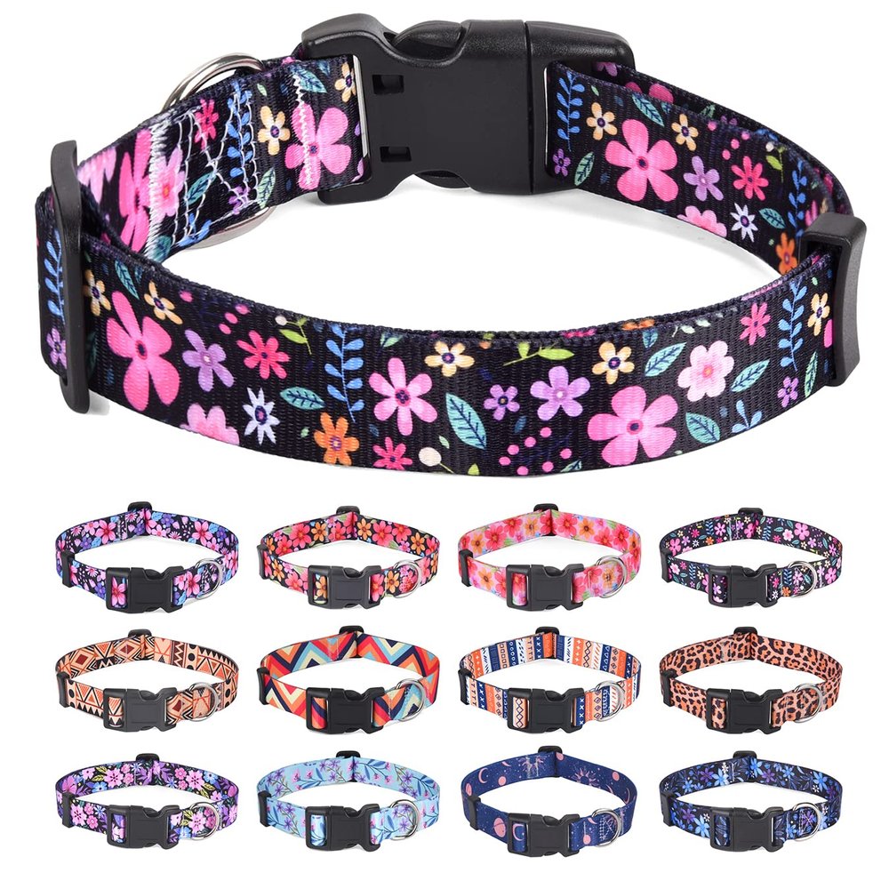 HQYDDMI Dog Collar, Soft & Comfortable Nylon