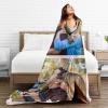 WJMSDK Personalized Flannel Photo Blanket, Custom Throw Blanket, Gift for Family, Friends, and Pets view 4