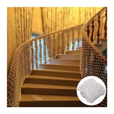 LXLIGHTS Stair Safety Net, 8 mm x 12 cm Adjustable Protective Mesh