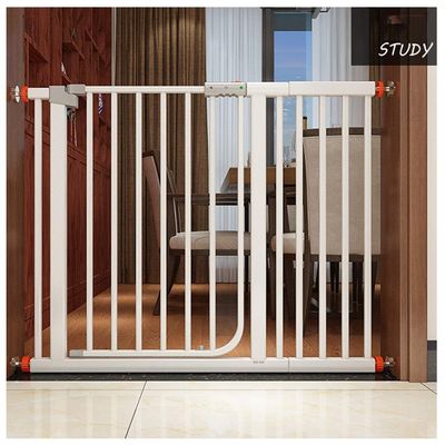 MERTNK Pet Safety Gate, Baby Stair Gate, Pressure-Mounted, 90–97 cm