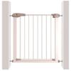MERTNK Pressure-Mounted Metal Safety Gate, White, 96–103 cm view 1