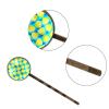 Women's Hair Clips, 4-Pack, Citrus Yellow, Lemon Pattern, Side Clips view 3