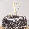 Letter Y Monogram Cake Topper view 2