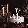 Letter Y Monogram Cake Topper view 3