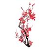 JSHEN 7-Sheet Temporary Tattoos for Women and Adults, Abstract Plum Blossoms, Floral Branches and Leaves, 9 x 19 cm view 2