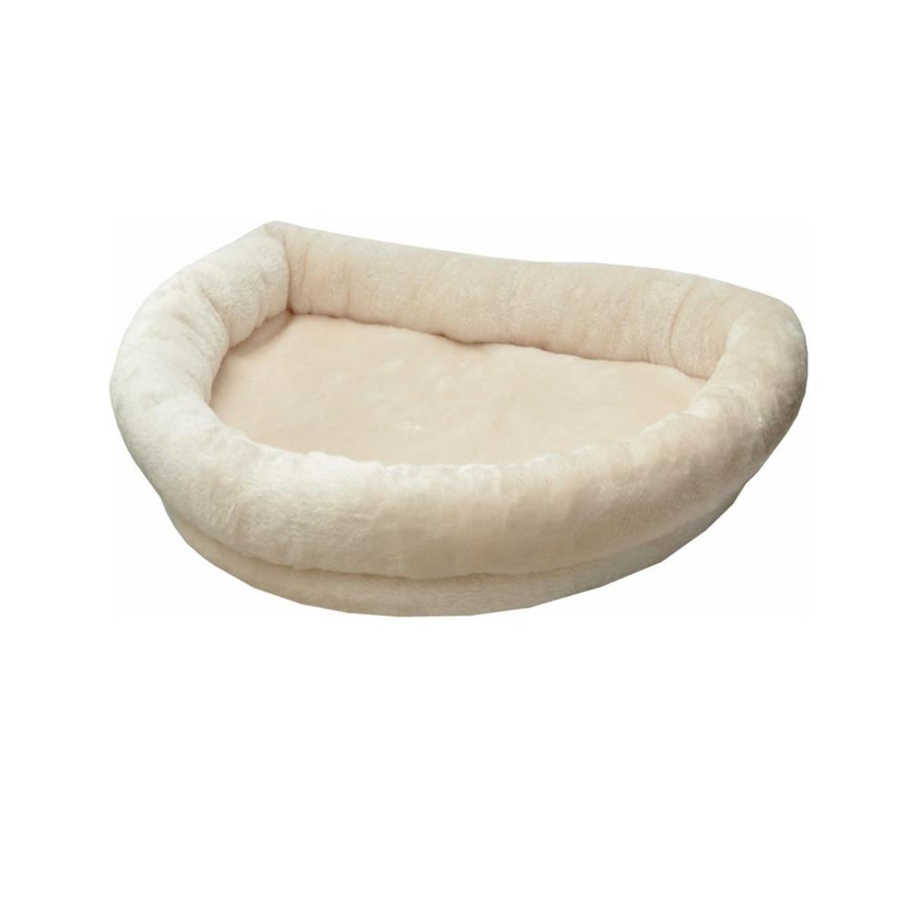 nanook XXL Window Sill Lounger for Cats, Beige, 60 x 45 x 10 cm