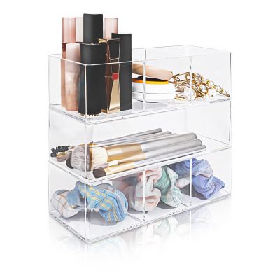 TIE-DailyNec Cosmetic Organizer Set with 7 Compartments