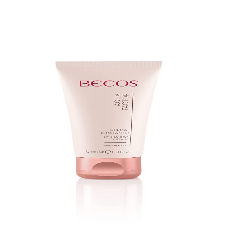 Becos Aqua Factor Hydrating Face Cream, 30 ml Mini Size – Moisturizing and Nourishing Care All Day