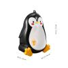Penguin Urinal for Boys, Wall-Mounted, PP, Black view 2