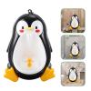 Penguin Urinal for Boys, Wall-Mounted, PP, Black view 3