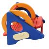 Rainbow Swing Hamster Toy view 1