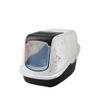 Savic Nestor Marble Black Hooded Cat Litter Box 56 x 39 x 38.5 cm view 1