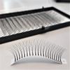 320 W-Lashes for Eyelash Extensions, 3D W Fans for Volume, W Volume Extensions, Pre-Fanned Silk Lashes (8 mm, C-Curl, 0.07) view 1