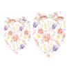 2-Pack Protea Pattern Dog Bandanas for Small, Medium, and Large Dogs and Cats view 1