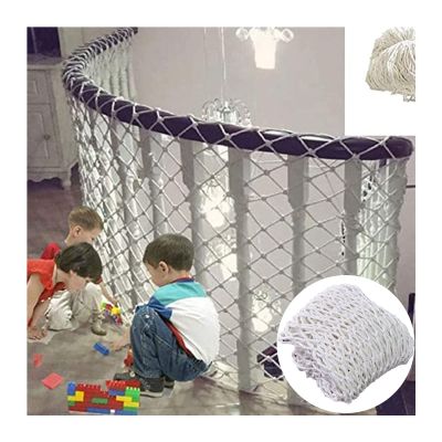 LXLIGHTS 6 mm Child Safety Net for Stairs and Railings, 1 x 6 m, 10 cm Mesh