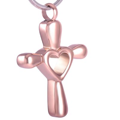 SHEIL Hollow Heart Memorial Ash Urn Pendant for Pet or Human Ashes