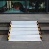GUNEL Portable Aluminum Wheelchair Threshold Ramp, 18 x 75 x 5.5 cm view 2