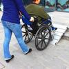 GUNEL Portable Aluminum Wheelchair Threshold Ramp, 18 x 75 x 5.5 cm view 3