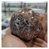 Kigauru Rough Natural White Magnesite Quartz Stone Crystal Ball, 50–80 mm, 1 pc (Size: 50–60 mm) view 4