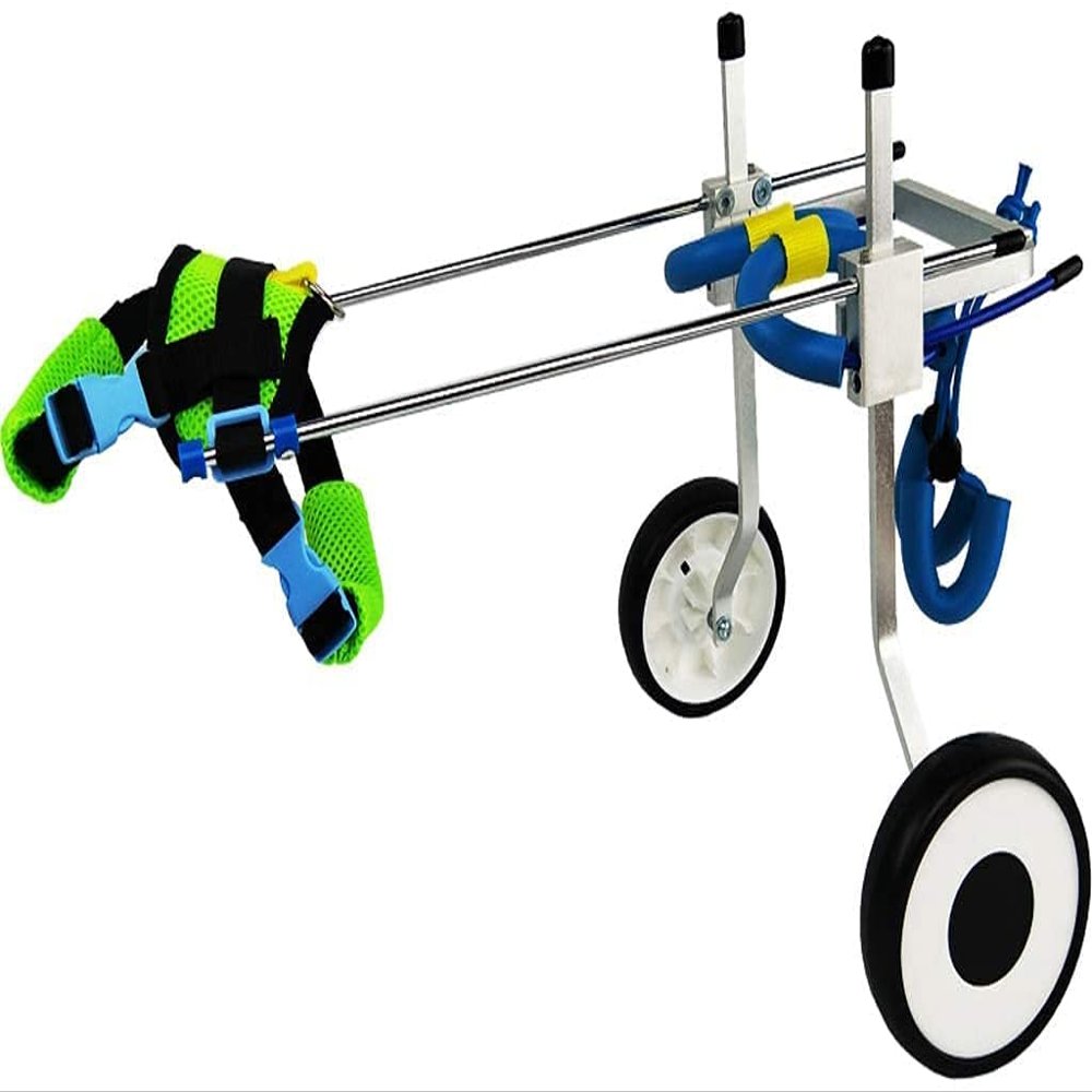 Samnuerly Adjustable Dog Wheelchair for Rear Legs, Rehabilitation, Multiple Sizes