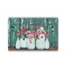 Personalized Wooden Sign with “And I Think to Myself, What a Wonderful World” view 3