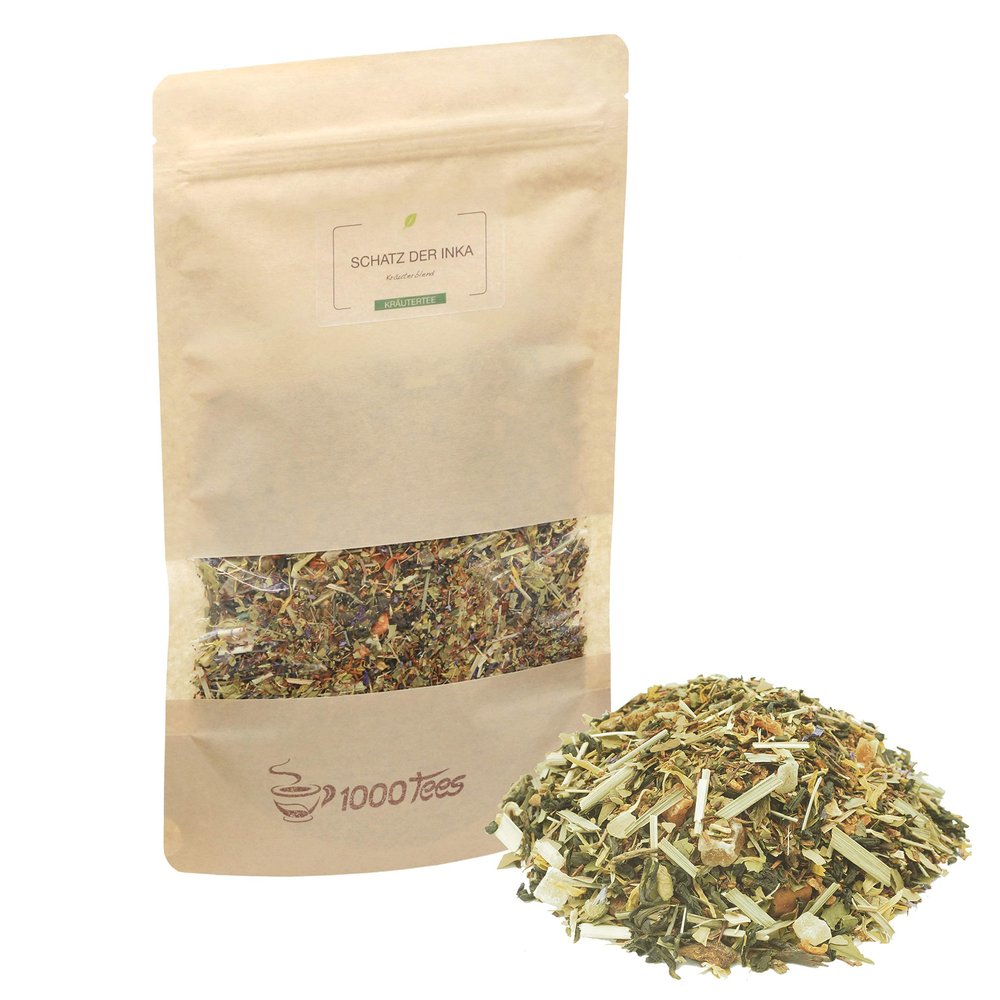 FloraPharm Herbal Tea Treasure of the Incas, Pineapple-Papaya Flavor (500 g)
