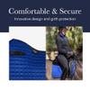 LeMieux Loire Classic Dressage Square Saddle Pad, Twilight Grey, Small/Medium view 4