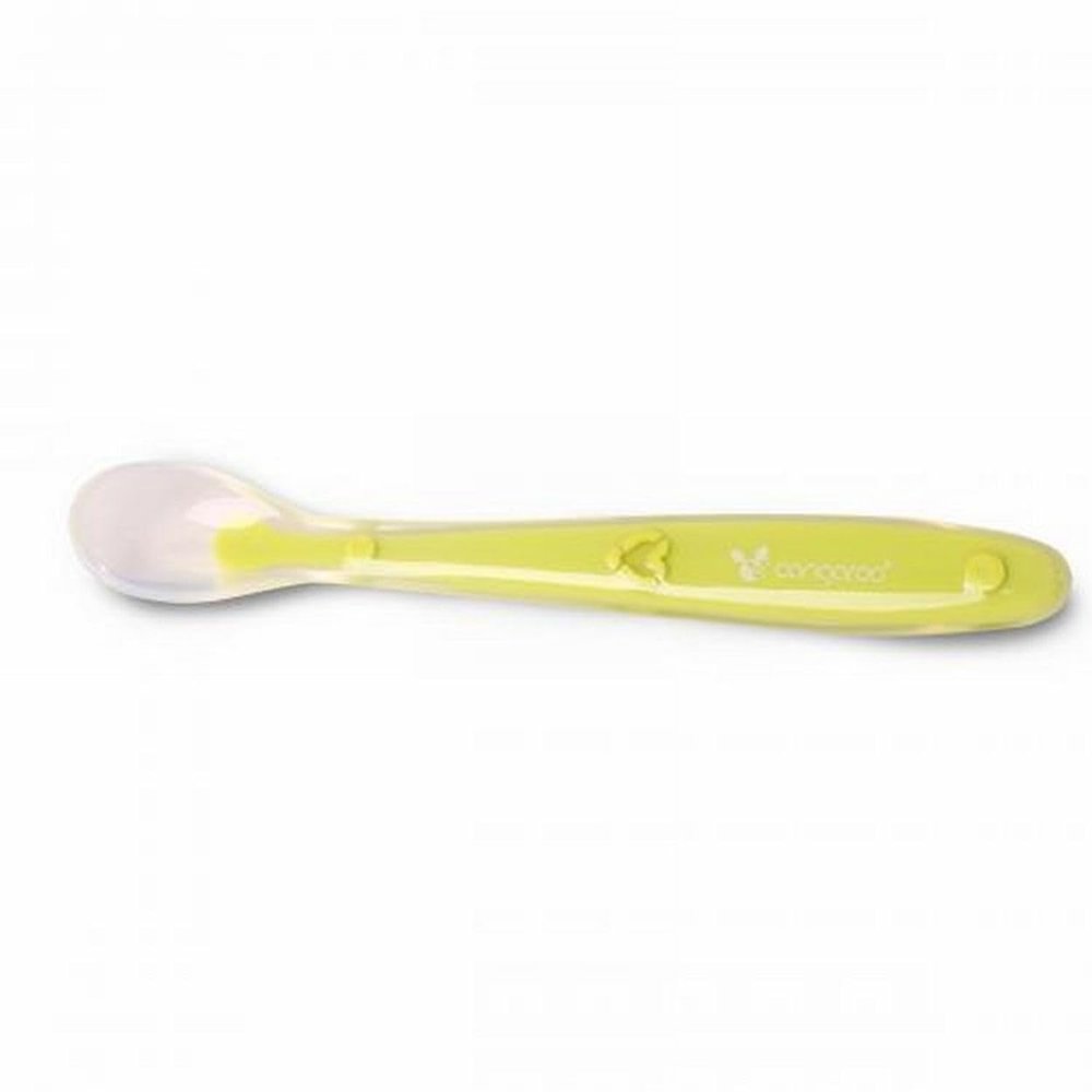 Cangaroo Gusto TC5010 Silicone Baby Spoon, Green