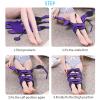 Adjustable O/X-Leg Correction Band, Valgus Knee Posture Corrector, Purple, Medium view 2