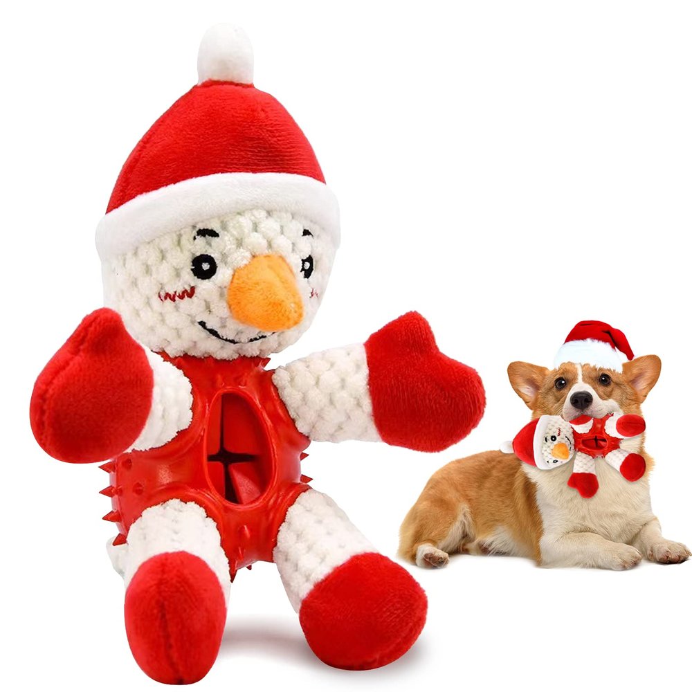 Huahuanghui Plush Dog Toy - Snowman