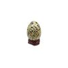 Natural Meditation Crystal Egg, 35 × 50 mm, Dalmatian Jasper, 1 pc view 1