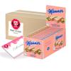 Pere's Candy Bundle: Manner Hazelnut Cream Wafer Cookies, 12-Pack (12 x 75 g) + A7 Notepad view 1