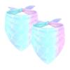 2 Pack Dog Bandanas, Lightweight, Breathable, Adjustable view 1