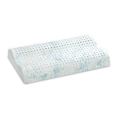 Letti Moderni Gel Latex Anatomic Pillow, 38 x 80 x 12 cm