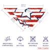 2-Pack Dog Bandana, American Stars, Stripes Pattern view 2