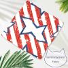 2-Pack Dog Bandana, American Stars, Stripes Pattern view 3