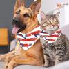 2-Pack Dog Bandana, American Stars, Stripes Pattern view 4
