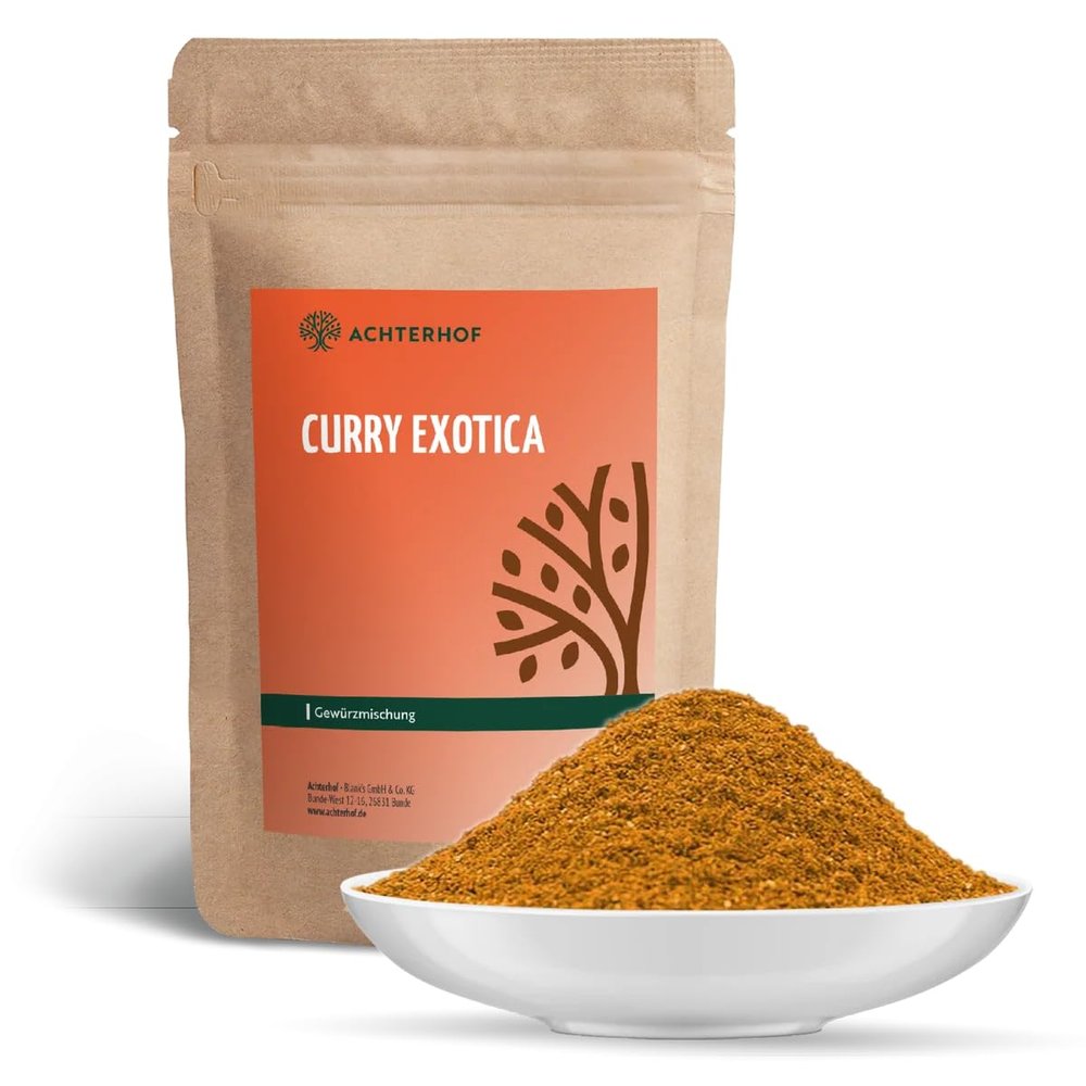 Curry Exotica Spice Blend 250 g | Exotic Curry Blend with Turmeric, Paprika, Coriander, Ginger, Chili & More | vom Achterhof