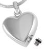 KOMEDO "Dad In My Heart" Cremation Jewelry Pendant Urn for Human Ashes, Heart Memorial Keepsake view 3