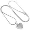 KOMEDO "Dad In My Heart" Cremation Jewelry Pendant Urn for Human Ashes, Heart Memorial Keepsake view 4