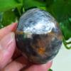 Kigauru Natural Crystal Rough Natural Stone Black Moonstone Crystal Palm Reiki Stone Gem Chakra Stones and Healing (Color: A185, 113 g) view 2