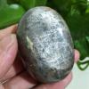 Kigauru Natural Crystal Rough Natural Stone Black Moonstone Crystal Palm Reiki Stone Gem Chakra Stones and Healing (Color: A185, 113 g) view 4