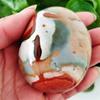 Kigauru Rough Natural Crystal Stone Marine Palm Healing Crystals Decorative Collection (Color: AAA187, 184 g) view 2