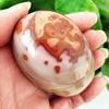 Kigauru Rough Natural Crystal Stone Marine Palm Healing Crystals Decorative Collection (Color: AAA187, 184 g) view 4