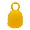 Reusable Silicone Menstrual Cup, BPA-Free, Leak-Resistant, Yellow, Size S view 1