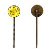 Yellow Letter-Shaped Fashion Hair Clips view 2