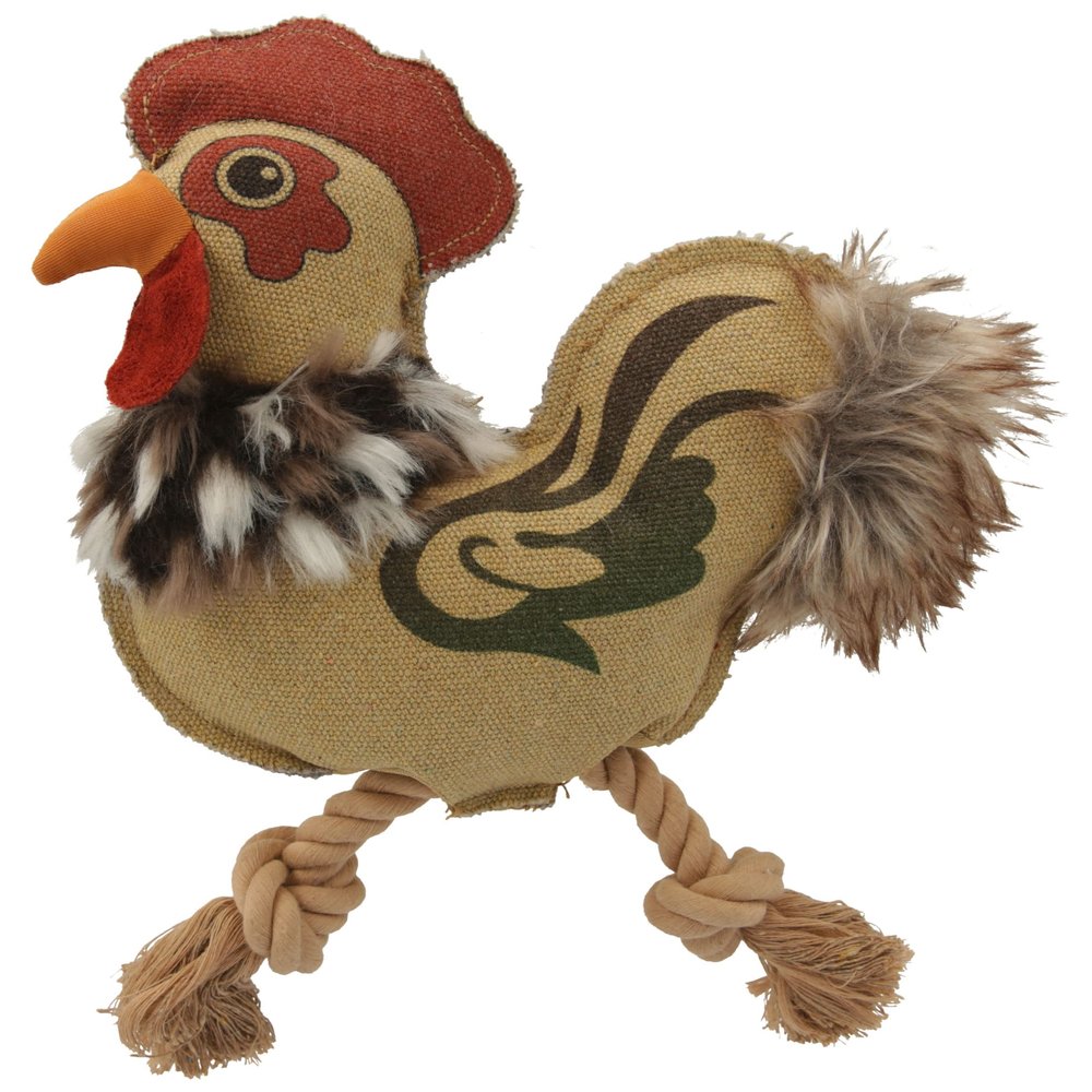 Kerbl Pet Dog Toy Rooster Karl, 24cm